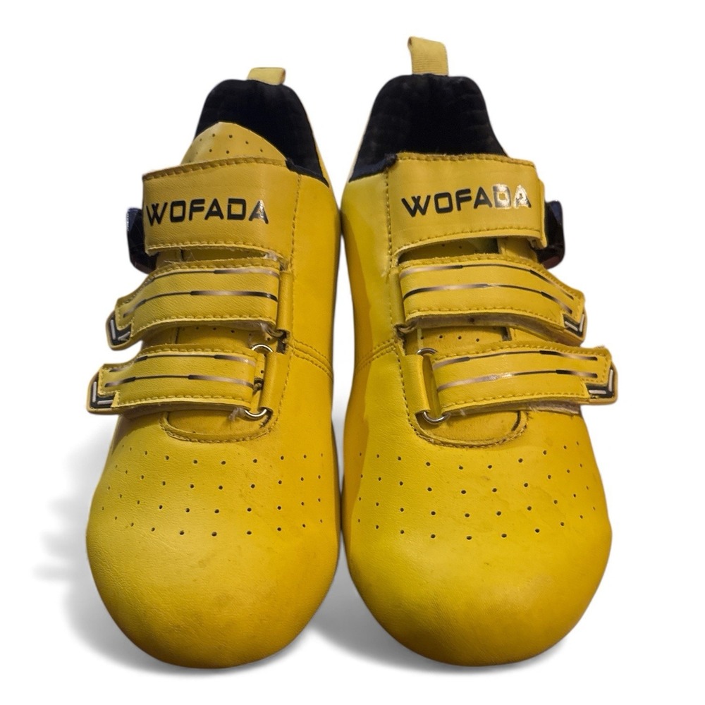 Wofada Cycling Shoes W/ Look Style Cleats, Women's Size 39/8-8.5
